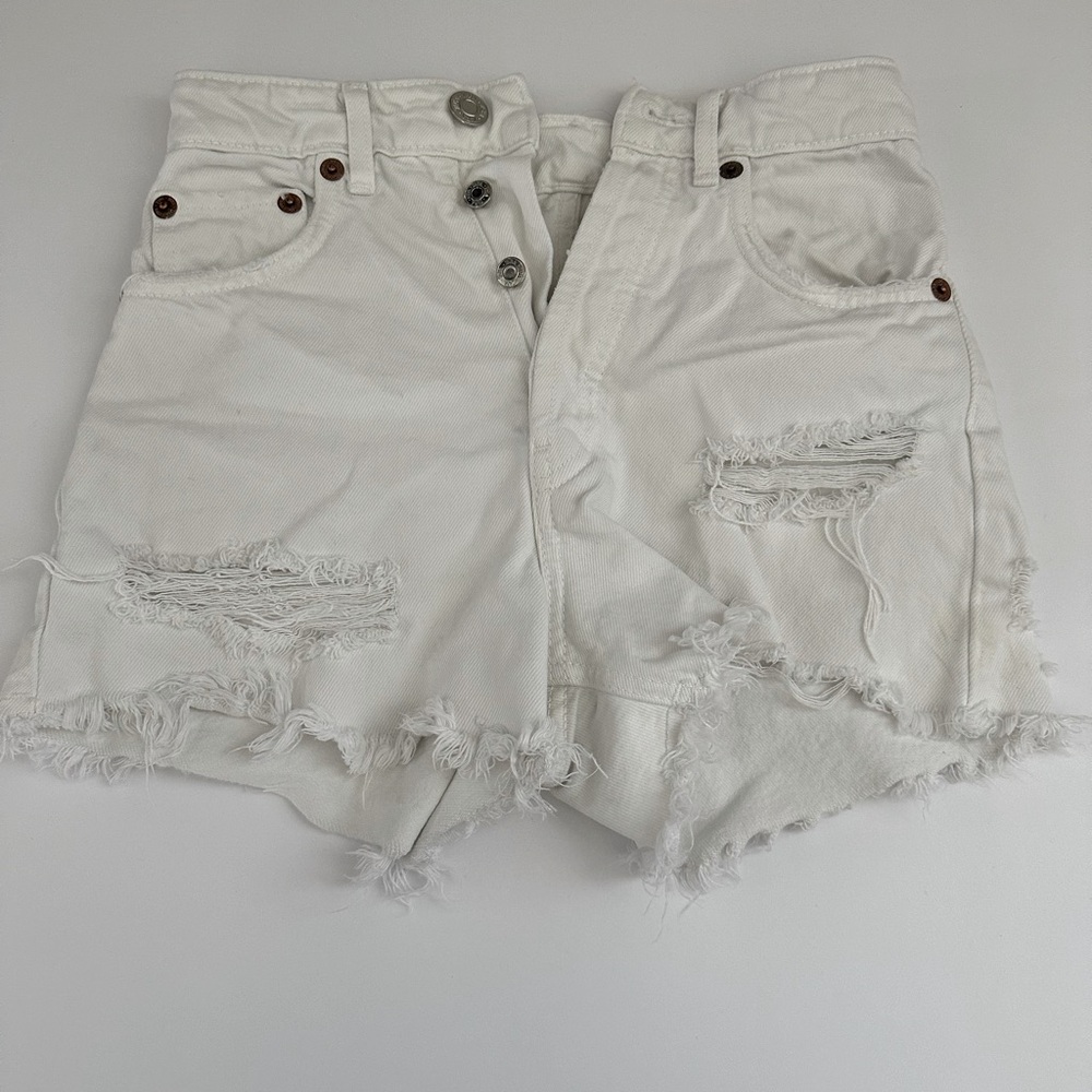 Zara denim shorts